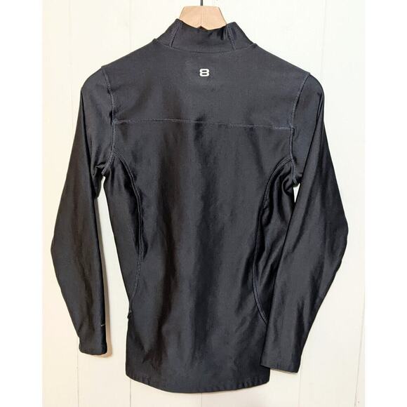 Layer 8 Shirt Mens S Gray Performance Base Layer Long Sleeve Qwick-Dry Active - Picture 2 of 6